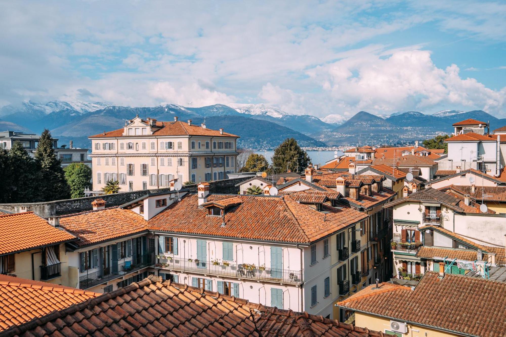 Family Apartment Vista Lago Stresa Buitenkant foto